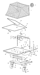 Snapper 1694542 - Snapper Wide Body Cart Collector