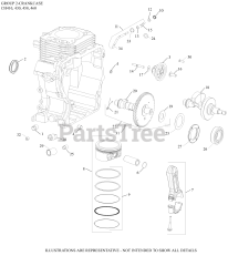 Kohler CH450-3003 - Kohler Command PRO Engine, Basic Version, 15hp 02 CrankCase