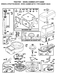 Electrolux/AYP 7143 B89 - Electrolux/AYP Lawn Tractor (1998)