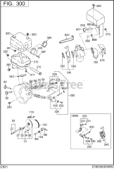 Subaru Robin EX210DS5260 (EX21) - Subaru Robin Engine 300 Intake &amp; Exhaust