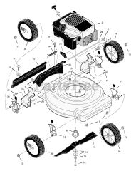 Scotts 204210x8C - Scotts 20" Walk-Behind Mower (2004)