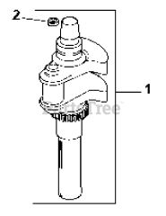 Cub Cadet LT 1046 (13AP11CH710) - Cub Cadet 46" Lawn Tractor (2007 & Before) Command Engine Crankshaft