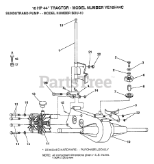 Electrolux/AYP YE 16H44 C - Electrolux/AYP Lawn Tractor
