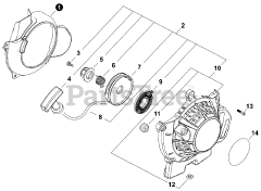 Echo SRM-420 ES AR - Echo Brush Cutter (SN: U14826001001 - U14826999999)