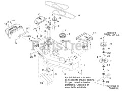 Exmark VTS691CKA48400 - Exmark 48" Vantage S-Series Stand-On Mower, Kawasaki FX691V (SN: 315000000 - 315999999) (2015) Deck Assembly