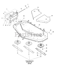 Snapper Pro S 200X (5900694) - Snapper Pro 72" Mower Deck