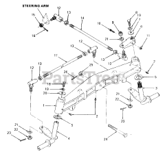 Brands 1863 (144-664-100) - Cub Cadet Garden Tractor (SN: 836001 - 880000)