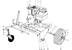 Toro 62933 - Toro Lawn Blower, 5hp (SN: 000000001 - 000999999) (1980)