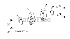 Poulan Pro PR 240 (961920067-02) - Poulan Pro Snow Thrower (2015-06) AUGER HOUSING IMPELLER