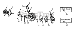 Weed Eater XT 90 - Weed Eater String Trimmer Carburetor Assembly (Part 1)