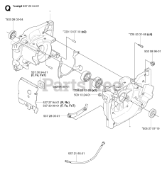 Husqvarna 343 R - Husqvarna String Trimmer (SN: 20031800001 - 20043100000) CRANKCASE