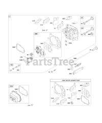 Briggs & Stratton 126602-0502-E1 - Briggs & Stratton Vertical Engine Cylinder Head