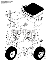 AGCO 1600273 - AGCO Scamp Rear-Engine Riding Mower, 5hp