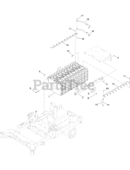 Toro 18740 TE - Toro 122cm Z Master Revolution Zero-Turn Mower (SN: 415162084 - 415299999) Battery Assembly