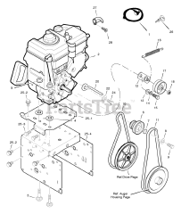 Craftsman C950-52461-1 - Craftsman 29" Snow Thrower, Canada (2005) (Sears)