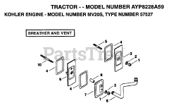 Electrolux/AYP AYP 8228 A59 - Electrolux/AYP Lawn Tractor (1995)