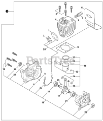 Echo SRM-410 X - Echo String Trimmer (SN: U46212001001 - U46212999999)