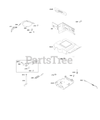 Briggs & Stratton 20E114-0927-E1 - Briggs & Stratton Horizontal Engine Controls, Governor Spring