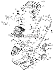 White Outdoor SB-50 (31A-262-190) - White Outdoor Snow Boss Snow Thrower (1998)
