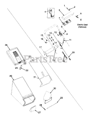 Yard Machines 12A-443F136 - Yard Machines Walk-Behind Mower (1999) (Homebase)