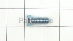 RedMax 533039573 Hex Bolt, .001 X 20.37-24 X 1 Zinc