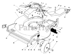 Toro 20715 - Toro Walk-Behind Mower (SN: 003000001 - 003999999) (1983)