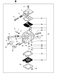 Echo CS-303 T - Echo Chainsaw (SN: C26012001001 - C26012999999)