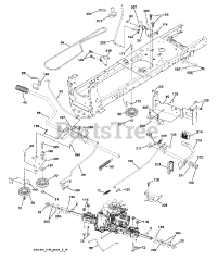 Poulan Pro PB 23H48YT (960420126-03) - Poulan Pro Lawn Tractor (2012-10)