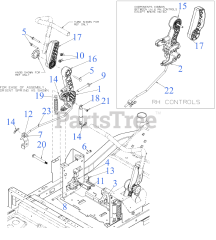 Troy-Bilt Z 54 XP (17ASFAC3A66) - Troy-Bilt Mustang 54" Zero-Turn Mower (2024)