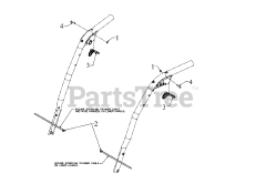 Cub Cadet 3X 28 (31AH5JVBB10) - Cub Cadet 3X 28" Snow Thrower (2023) Steering Triggers