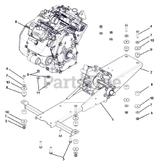 Ariens 996148 - Ariens Contractor 4WD Utility Vehicle, Subaru EH65 (SN: 020000 & Above)
