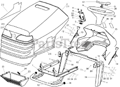 Toro 74590 (DH 220) - Toro Lawn Tractor (SN: 250000001 - 250999999) (2005)