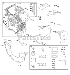 Briggs & Stratton 613477-0278-J1 - Briggs & Stratton Horizontal Engine Cylinder Group