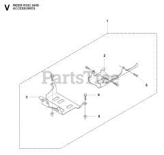 Husqvarna R 16 C AWD (966830301) - Husqvarna Swedish Riding Mower (2009-04) ACCESSORIES