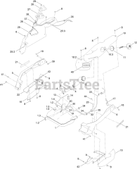 Toro 76440 TA (MR 4800) - Toro 48" Titan Zero-Turn Mower (SN: 417200000 - 417399999) Fuel Assembly