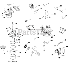 Kohler K181-30335 - Kohler K-Series Engine, Made for John Deere, 8hp, 6kW Carburetor TP-2045-B