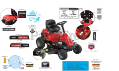 Craftsman 247.203695 (13B226JD299) - Craftsman R1000 Rear-Engine Riding Mower (2017)