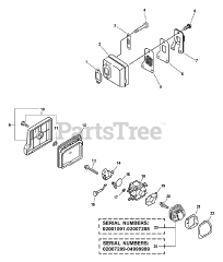 Echo CS-346 - Echo Chainsaw (SN: 02001001 - 02999999)
