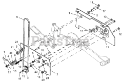 Gravely 994117 - Gravely Pro-Stance 48" Stand-On Mower, Kawasaki FX, CARB (SN: 030000 & Above)