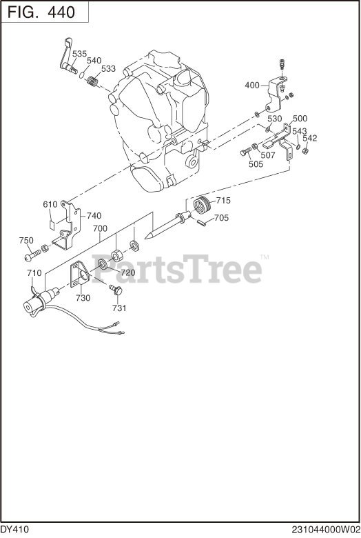 Subaru Robin DY410D21650 DY41