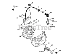 Echo SHC-266 - Echo Shaft Hedge Trimmer (SN: T44113001001 - T44113999999) Ignition