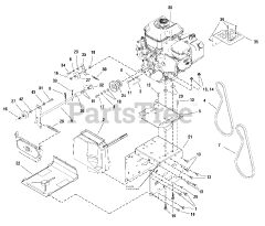 Simplicity 924 I (1695302) - Simplicity 24" Snow Thrower, 9hp