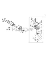 MTD 483-SUC - MTD Engine 483-SUC Carburetor