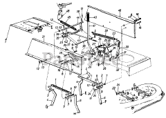 MTD 131-678G000 - MTD Lawn Tractor (1991) Parts