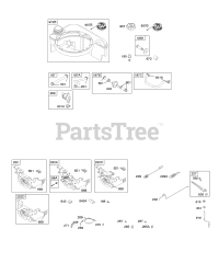 Briggs & Stratton 127807-1191-01 - Briggs & Stratton Vertical Engine Controls, Fuel Supply, Governor Spring