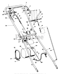 Toro 23267 - Toro Walk-Behind Mower (SN: 009000001 - 009999999) (1979)