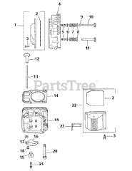Cub Cadet LT 1045 (13BP11CH756) - Cub Cadet 46" Lawn Tractor (2007 & Before) Kohler SV710-0019 Head Valve Breather