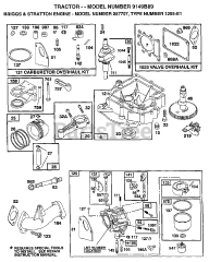 Electrolux/AYP 9149 B89 - Electrolux/AYP Lawn Tractor (1998)