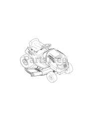 Craftsman 247.288811 (13AN77SS099) - Craftsman Lawn Tractor (2011) (Sears)