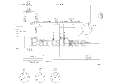 Murray 13A326JC058 - Murray Mini-Rider Lawn Tractor (2013) Electrical Schematic